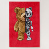 Half Bear Half Robot Puzzle (Vertikal)