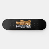 Half Bear Half Robot Skateboard (Horizontal)