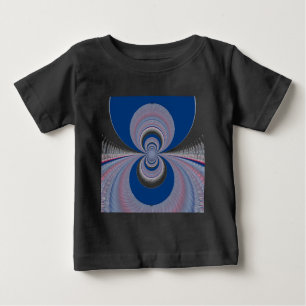 Half Blau Baby T-shirt