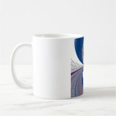 Half Blau Kaffeetasse (Links)