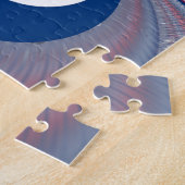 Half Blau Puzzle (Seite)