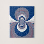 Half Blau Puzzle (Vertikal)