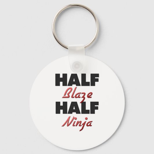 Half Blaze Half Ninja Schlüsselanhänger (Vorderseite)