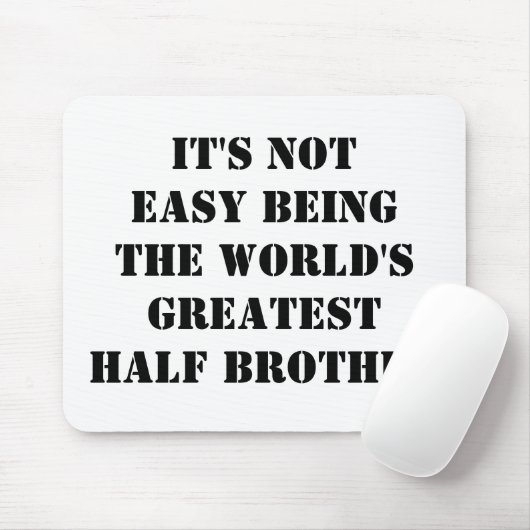 Half Brother Mousepad (Mit Mouse)