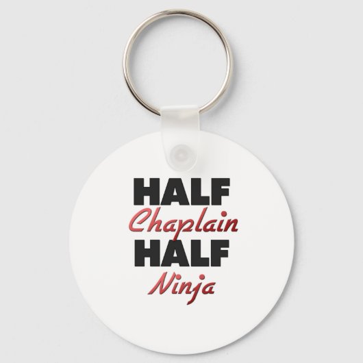Half Chaplain Half Ninja Schlüsselanhänger (Vorderseite)