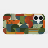 Half-Circle and Geometric Blocks iPhone 16 Hülle (Rückseite (Horizontal))