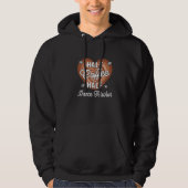 Half Coffee Half Dance Teacher Hoodie (Vorderseite)
