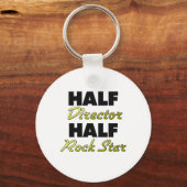 Half Director Half Rock Star Schlüsselanhänger (Vorderseite)