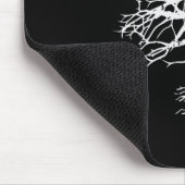 Half Disc Golf Sket Tree Funny Frisbee Frolf Men W Mousepad (Ecke)