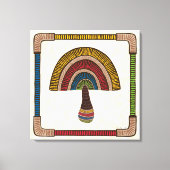 Half Dome Abstract Mushroom Leinwanddruck (Vorderseite)