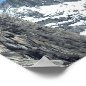 Half Dome im Winterschnee - Yosemite Poster (Ecke)