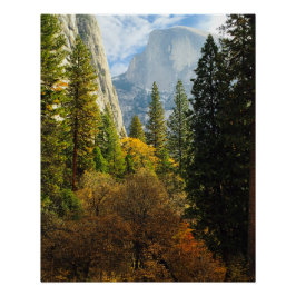Half Dome in Herbstposter (Yosemite National Park) Poster