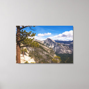 Half Dome Landschaft, Kalifornien Leinwanddruck
