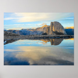 Half Dome Mountain im Yosemite Nationalpark Poster