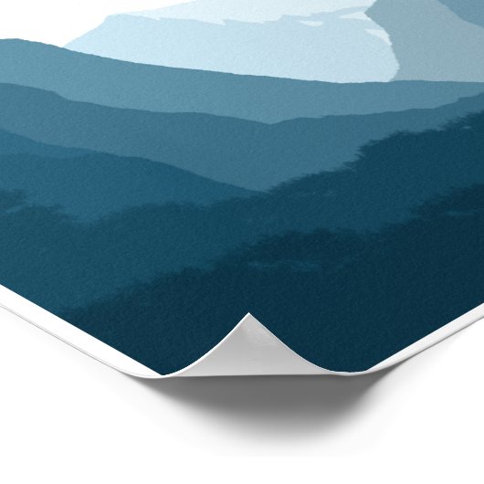 Half Dome Poster (Ecke)