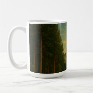 Half Dome und Bäume vom Yosemite Valley Kaffeetasse