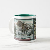 Half Dome Vintage Kaffeetasse (Vorderseite Links)