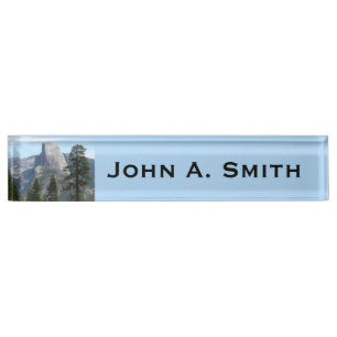 Half Dome vom Panorama Trail I Namensplakette