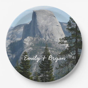 Half Dome vom Panorama Trail I Pappteller