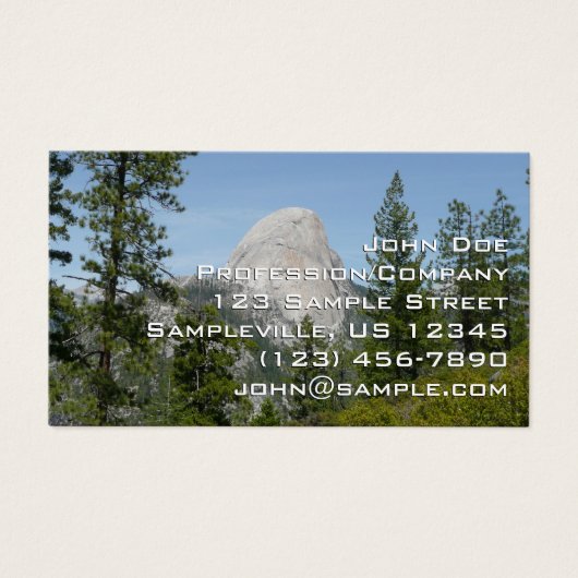 Half Dome vom Panorama Trail II (Vorderseite)