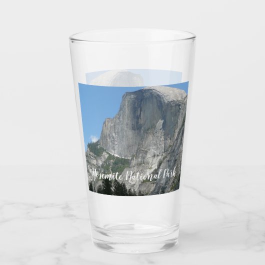 Half Dome von der Seite im Yosemite-Nationalpark Glas (Vorderseite)