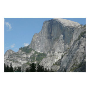Half Dome von der Seite im Yosemite-Nationalpark Poster