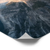 Half Dome Yosemite Druck, Poster (Halbglanz) (Ecke)