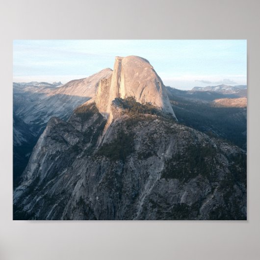 Half Dome Yosemite Druck, Poster (Halbglanz) (Vorne)