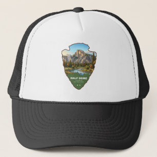 Half Dome Yosemite National Park Arrowhead Truckerkappe