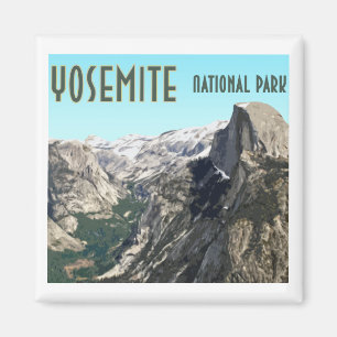Half Dome Yosemite Nationalpark Souvenir aus der V Magnet