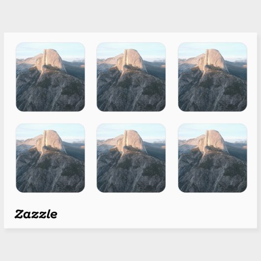 Half Dome Yosemite Sticker (Blatt)