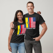 Half Ecuadorian Half American USA DNA Ecuador Heri T-Shirt (Unisex)