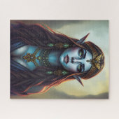 Half-Elven-Priesterin Jigsaw-Puzzle Puzzle (Horizontal)