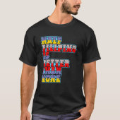 Half Filipino Is Better Than None Filipino America T-Shirt (Vorderseite)
