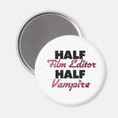 Half Film Editor Halbblutdrucker Magnet (Vorderseite/Rückseite)