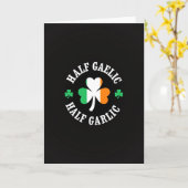 Half Gaelic Half Garlic Card Karte (Gelbe Blume)