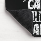 Half Gaelic Half Knolic St Patricks Day Irish Ire Mousepad (Ecke)