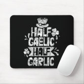 Half Gaelic Half Knolic St Patricks Day Irish Ire Mousepad (Mit Mouse)