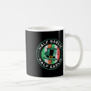 Half Gaelic Half Knolic St Patricks Day Irland I Kaffeetasse