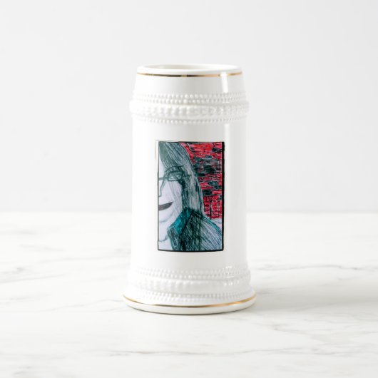 Half Girl Bierglas (Mittel)