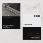 Half&Halb Foto 0338 - Radfahren Visitenkarte (Vorne/Hinten)