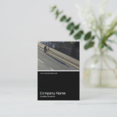 Half&Halb Foto 0338 - Radfahren Visitenkarte (Stehend Vorderseite)