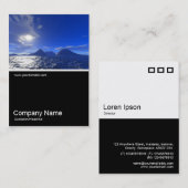 Half&Half Foto 0124 - Remote Islands Visitenkarte (Vorne/Hinten)