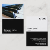 Half&Half Foto 0127 - Tastatur Visitenkarte (Vorne/Hinten)