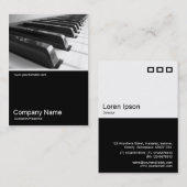 Half&Half Foto 0128 - Tastatur Visitenkarte (Vorne/Hinten)