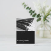 Half&Half Foto 0128 - Tastatur Visitenkarte (Stehend Vorderseite)