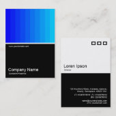 Half&Half Foto 0131 - Farbblende - Blues Visitenkarte (Vorne/Hinten)