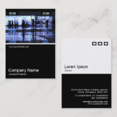 Half&Half Foto 0155 - Shopping in the Rain Visitenkarte (Vorne/Hinten)