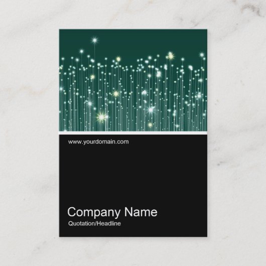 Half&Half Foto 0162 - Fiberoptik Visitenkarte (Vorderseite)