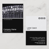 Half&Half Foto 0164 - Schreibmaschine Visitenkarte (Vorne/Hinten)